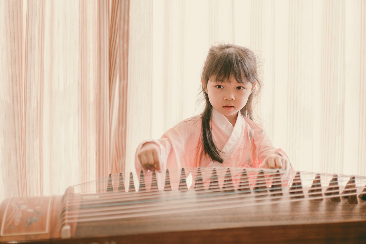 girl, daughter, guzheng, chinese style, costume, angel playing the piano, lovely, antiquity, child, daughter, guzheng, guzheng, guzheng, guzheng, guzheng, child, child, child